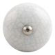 White Turquoise Crackle Ceramic Wine Stopper